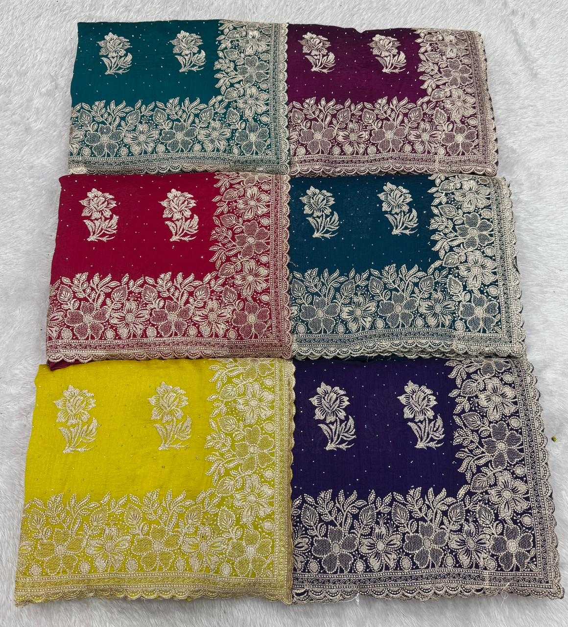 YNF Wholesale Vichitra Silk Zari Border Silk Sarees KESH114 3792-A | Surat Manufacturer