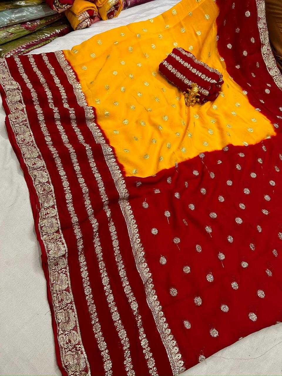 YNF Wholesale Viscose Georgette Sarees KESH671 Aarna | Surat Manufacturer