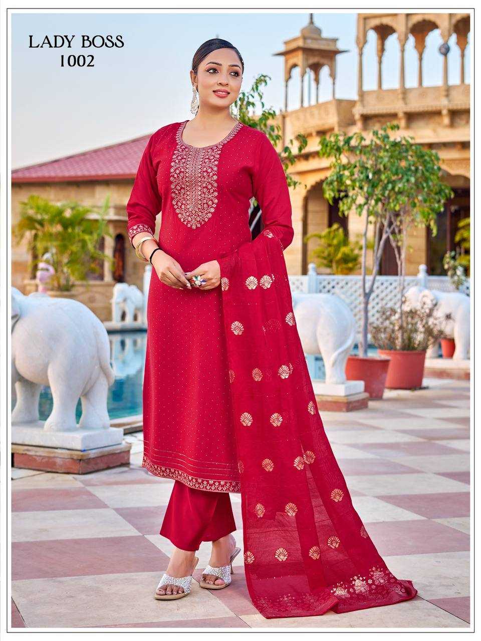 YNF Wholesale Viscose Embroidery Suits RIN131 LADY | Surat Manufacturer