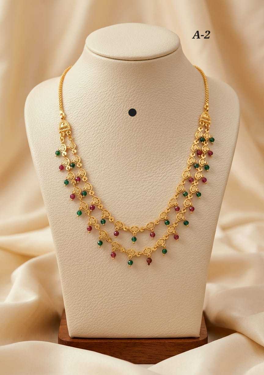 YNF Wholesale Alloy Fancy Mala Necklaces KESH193 212 | Surat Manufacturer