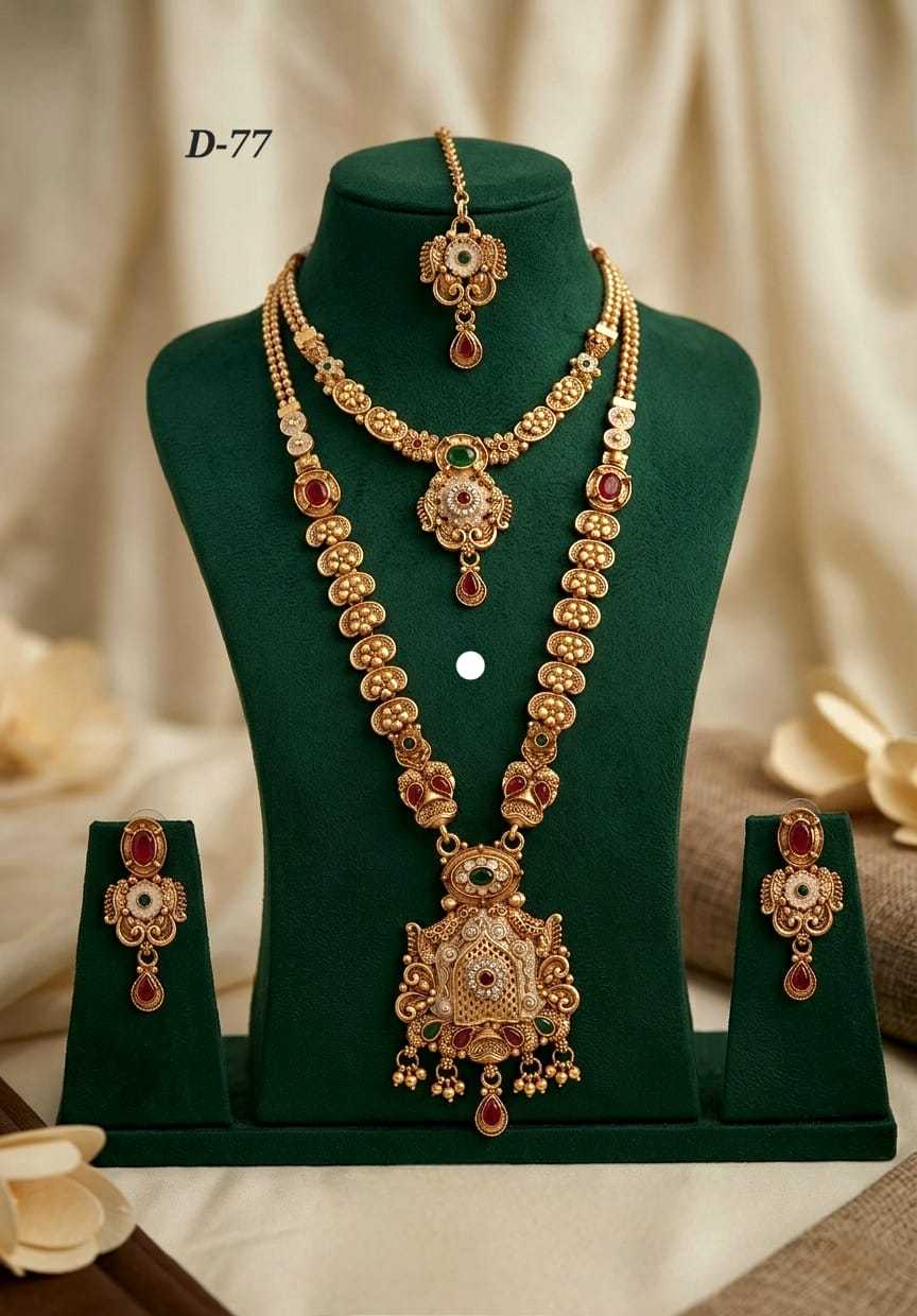 YNF Wholesale Alloy Fancy Mala Necklaces KESH193 221 | Surat Manufacturer