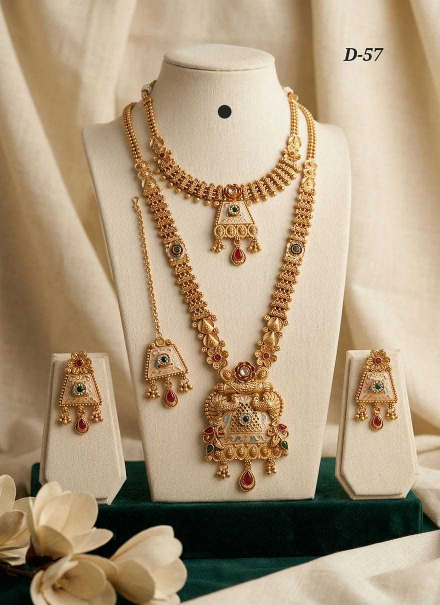 YNF Wholesale Alloy Fancy Mala Necklaces KESH193 221 | Surat Manufacturer