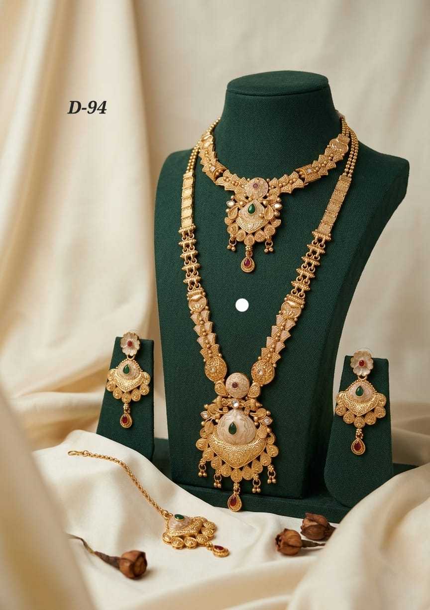 YNF Wholesale Alloy Fancy Mala Necklaces KESH193 222 | Surat Manufacturer