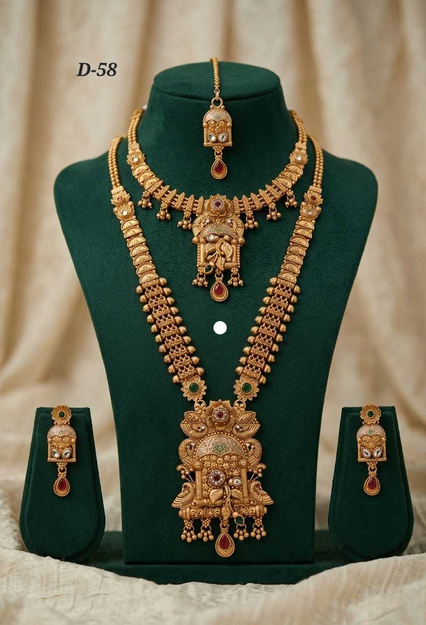 YNF Wholesale Alloy Fancy Mala Necklaces KESH193 222 | Surat Manufacturer