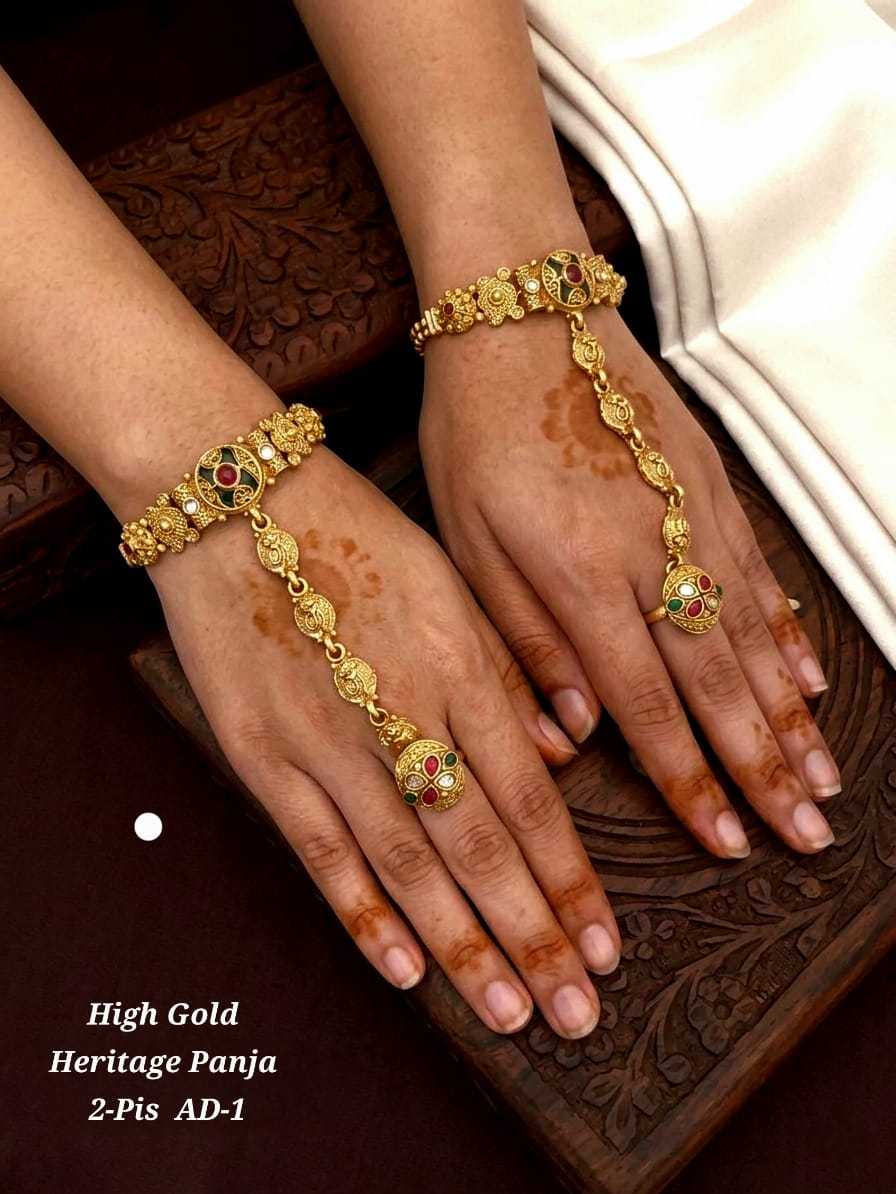 YNF Wholesale Alloy Gold Plated Jewelry KESH193 228 | Surat Manufacturer