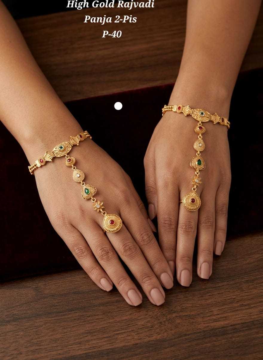 YNF Wholesale Alloy Gold Plated Jewelry KESH193 229 | Surat Manufacturer
