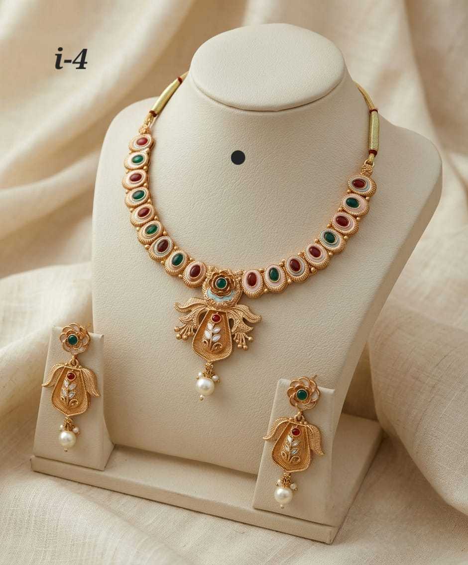 YNF Wholesale Alloy Necklaces Set KESH193 230 | Surat Manufacturer