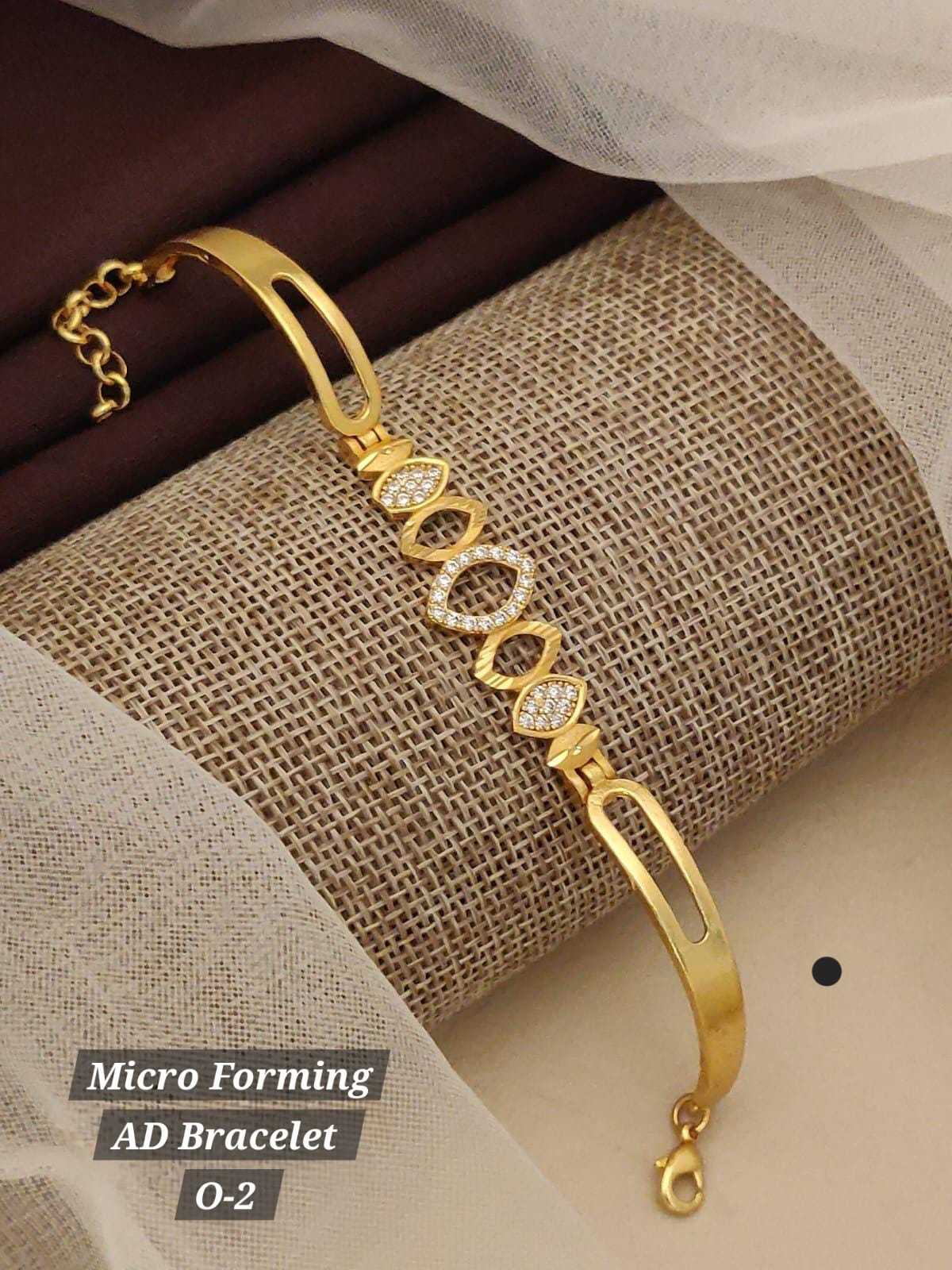 YNF Wholesale Alloy AD Diamond Bracelet KESH193 238 | Surat Manufacturer