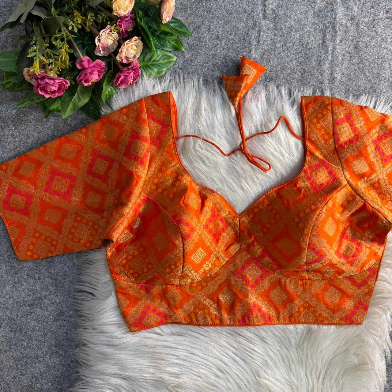 YNF Wholesale Banarasi Soft Silk Printed Blouse KESH111 009 | Surat Manufacturer