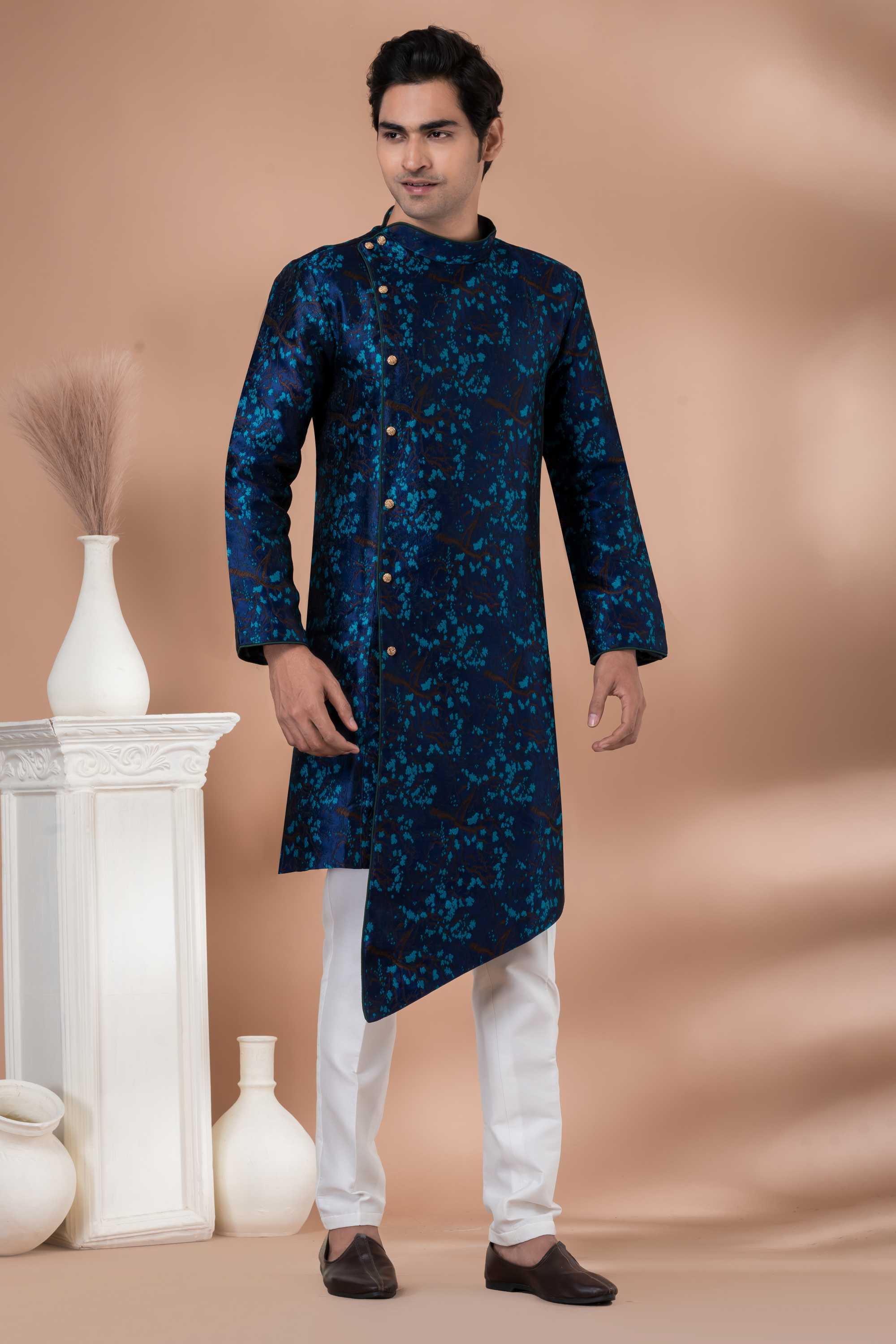 YNF Wholesale Banarasi Soft Silk Indo Western RIN223 Series 1702 to 1722 | Surat Manufacturer