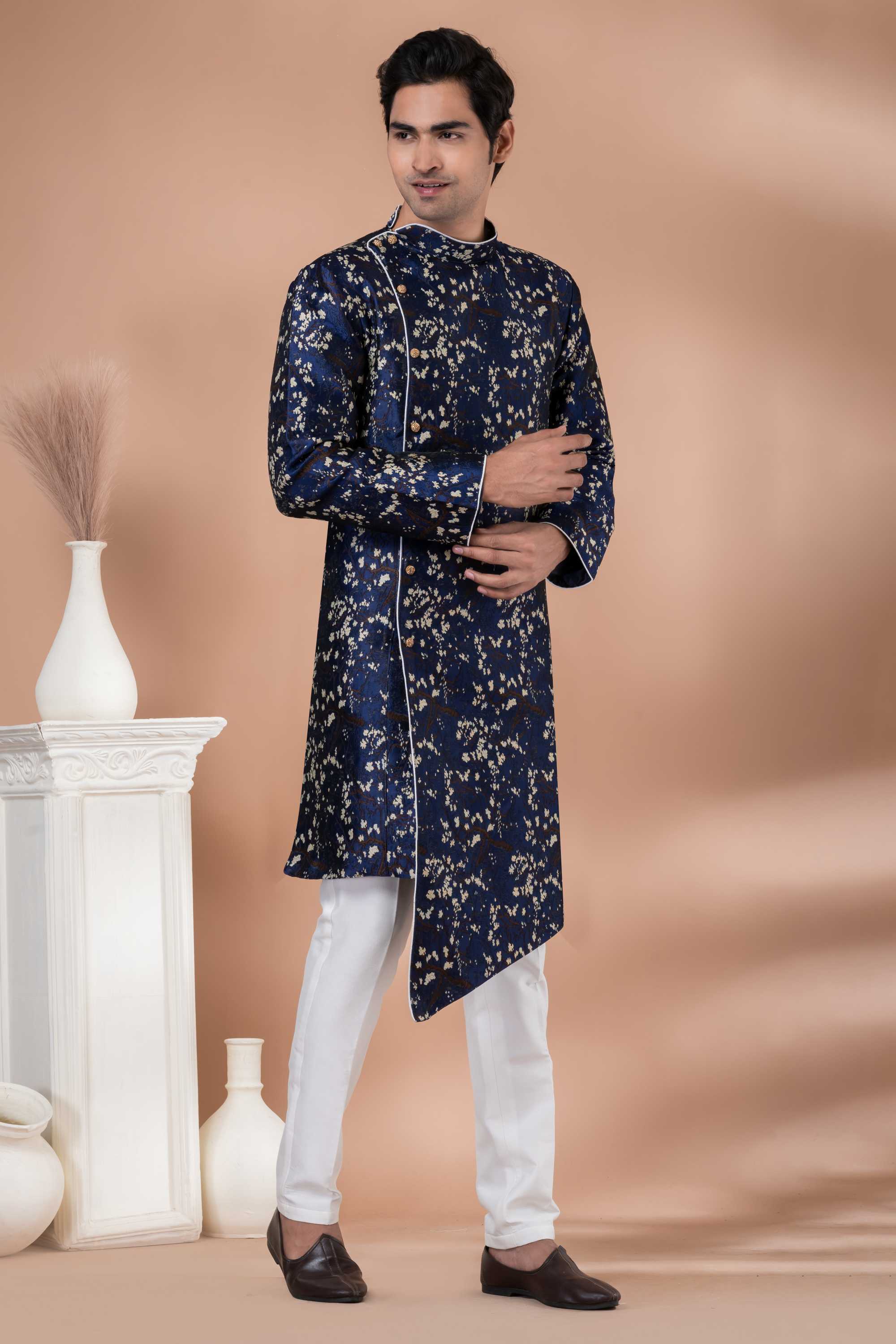 YNF Wholesale Banarasi Soft Silk Indo Western RIN223 Series 1702 to 1722 | Surat Manufacturer