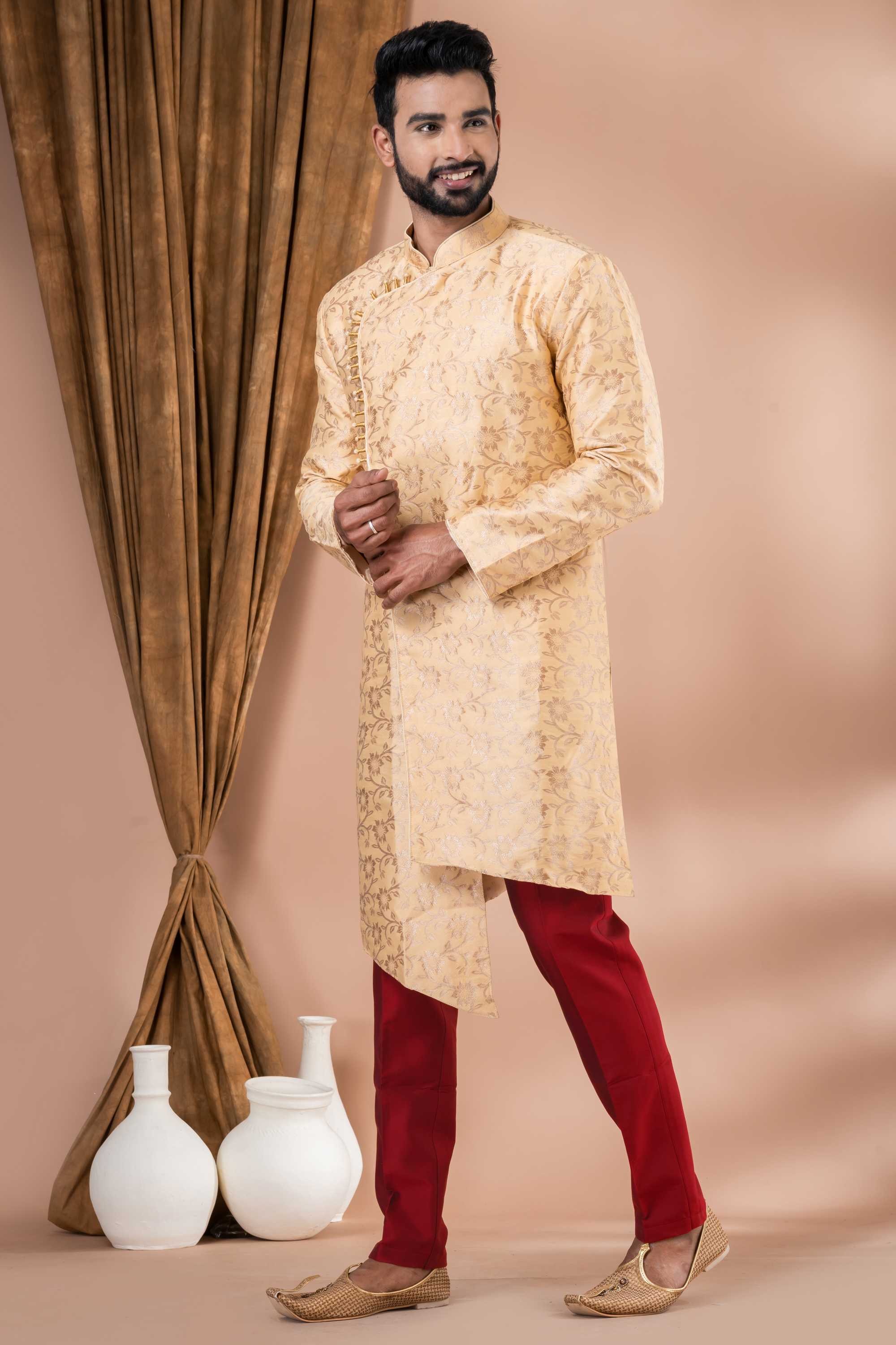 YNF Wholesale Banarasi Soft Silk Indo Western RIN223 Series 1702 to 1722 | Surat Manufacturer