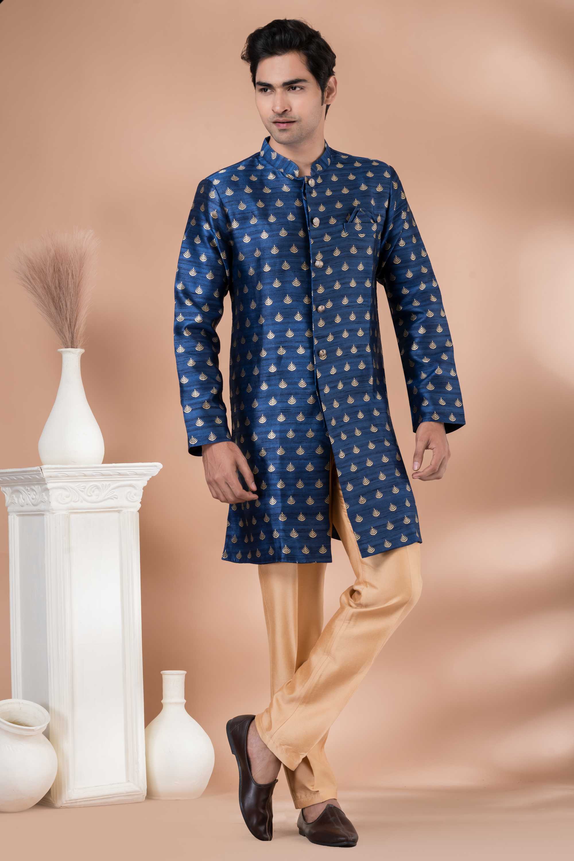 YNF Wholesale Banarasi Soft Silk Indo Western RIN223 Series 1702 to 1722 | Surat Manufacturer
