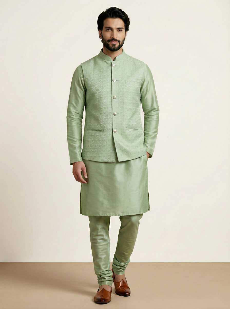YNF Wholesale Banarasi Soft Silk Mens Kurta Pyjama RIN223 series 2400 To 2406 | Surat Manufacturer