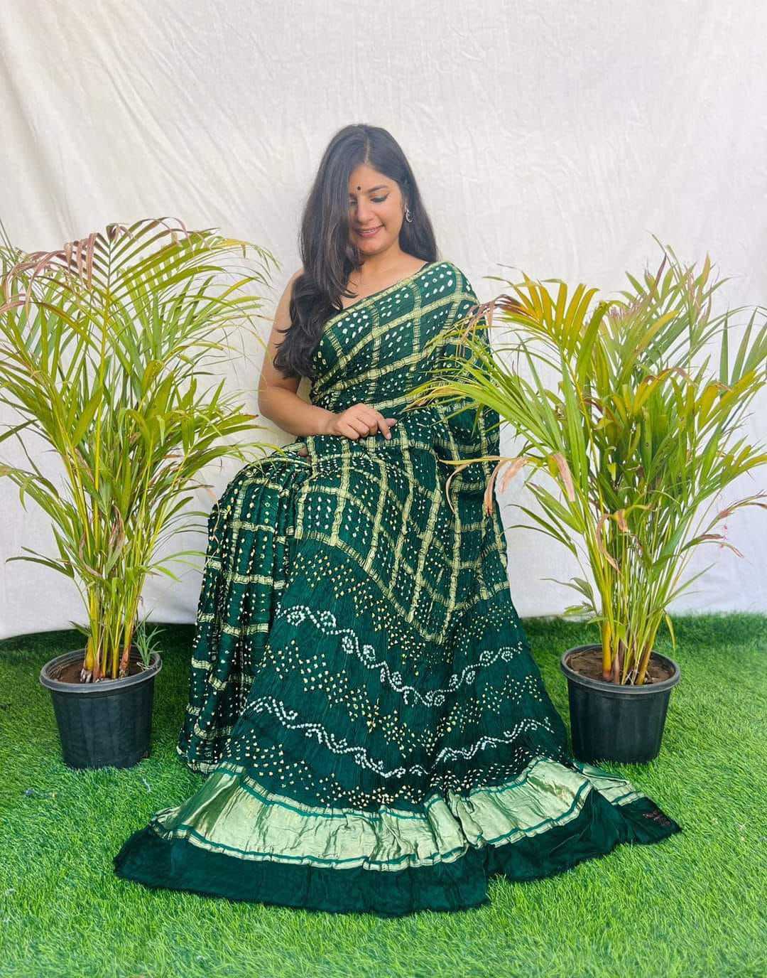 YNF Wholesale Bandhani Silk Gharchola Sarees KESH576 330 | Surat Manufacturer