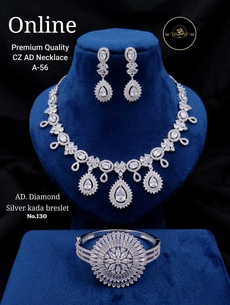 YNF Wholesale Brass AD Diamond Bracelet KESH127 029 | Surat Manufacturer