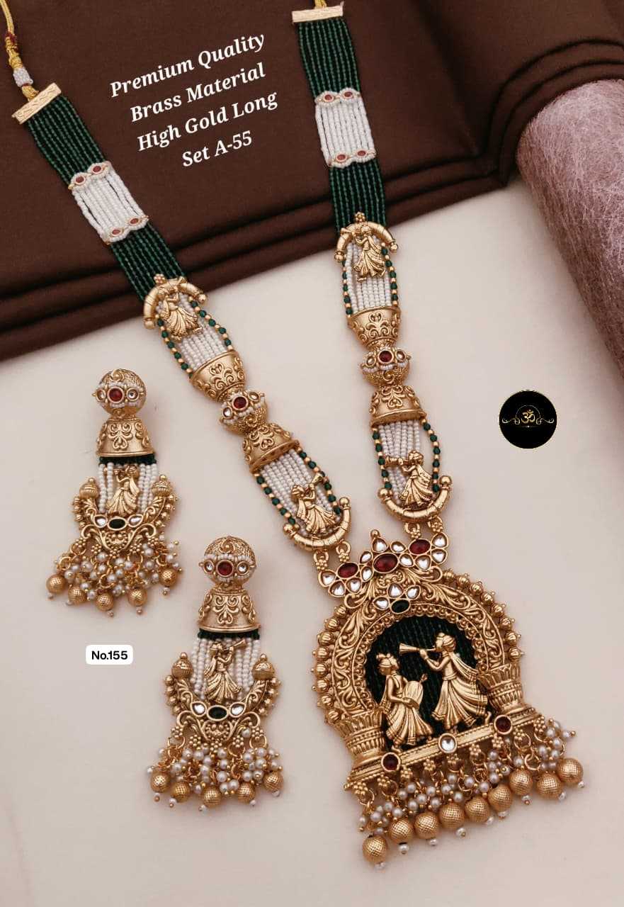 YNF Wholesale Brass Long Sets KESH127 037 | Surat Manufacturer