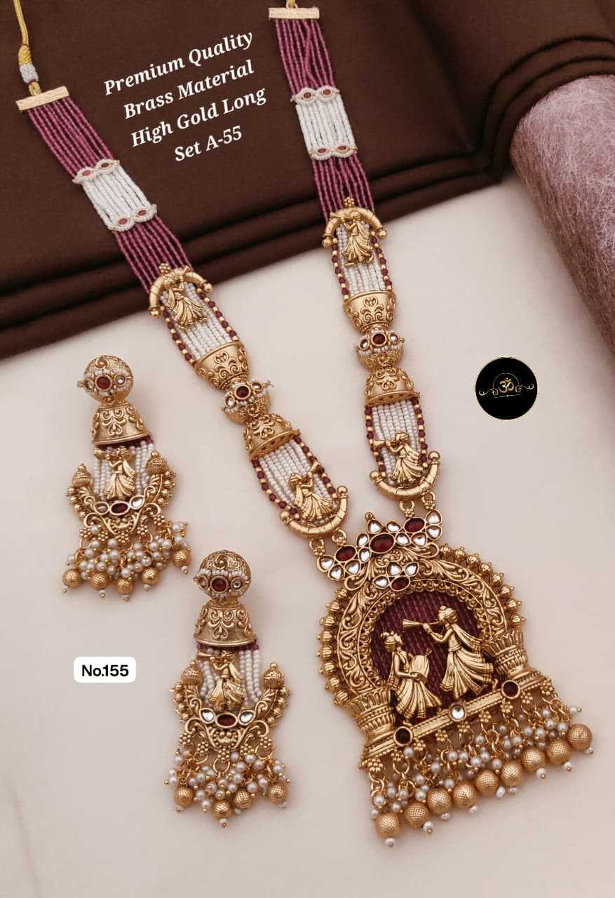 YNF Wholesale Brass Long Sets KESH127 037 | Surat Manufacturer