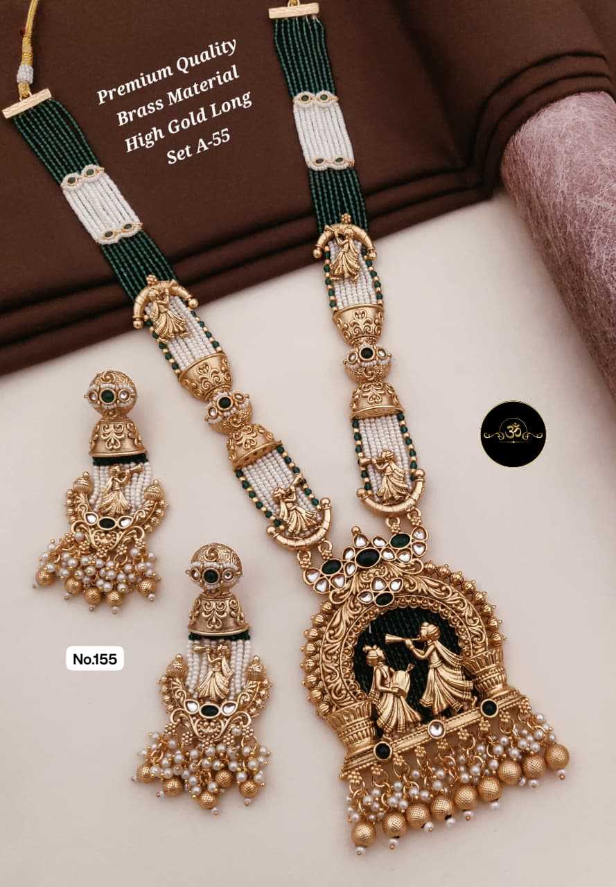 YNF Wholesale Brass Long Sets KESH127 037 | Surat Manufacturer