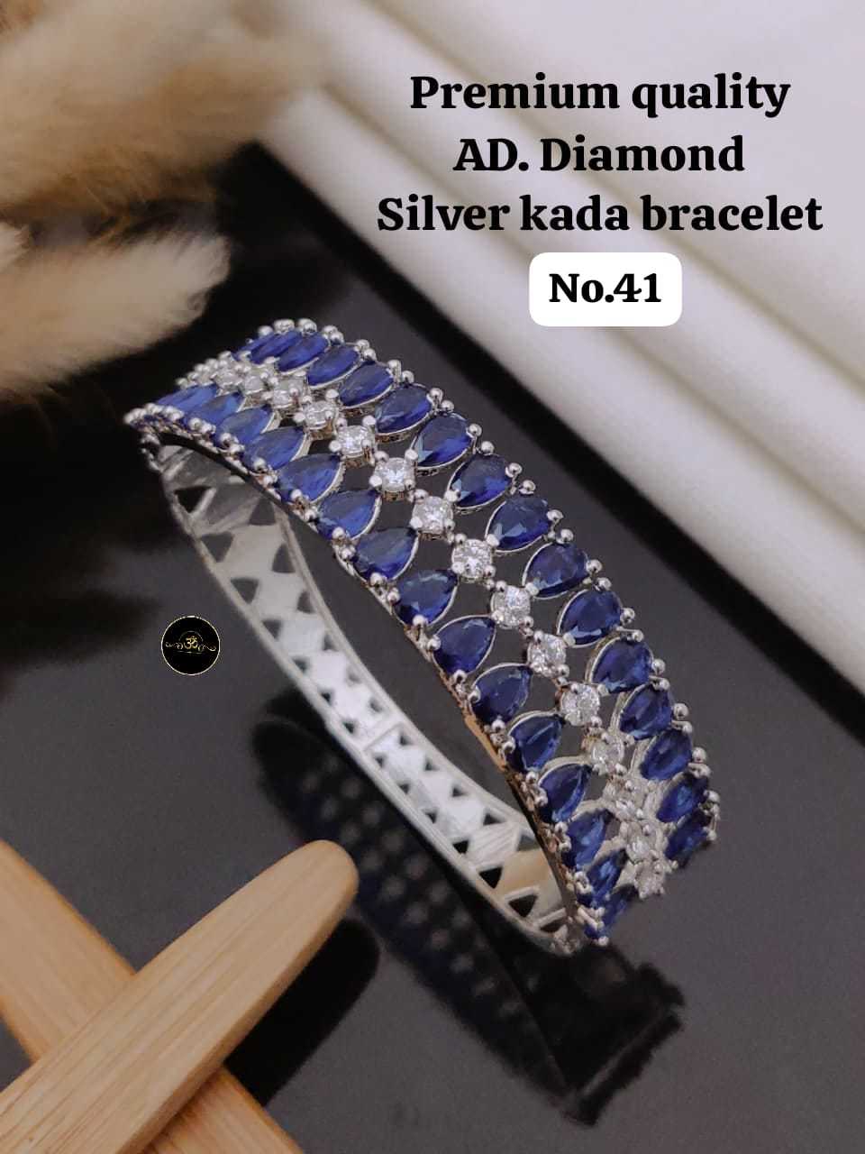 YNF Wholesale Brass AD Diamond Bracelet KESH127 039 | Surat Manufacturer