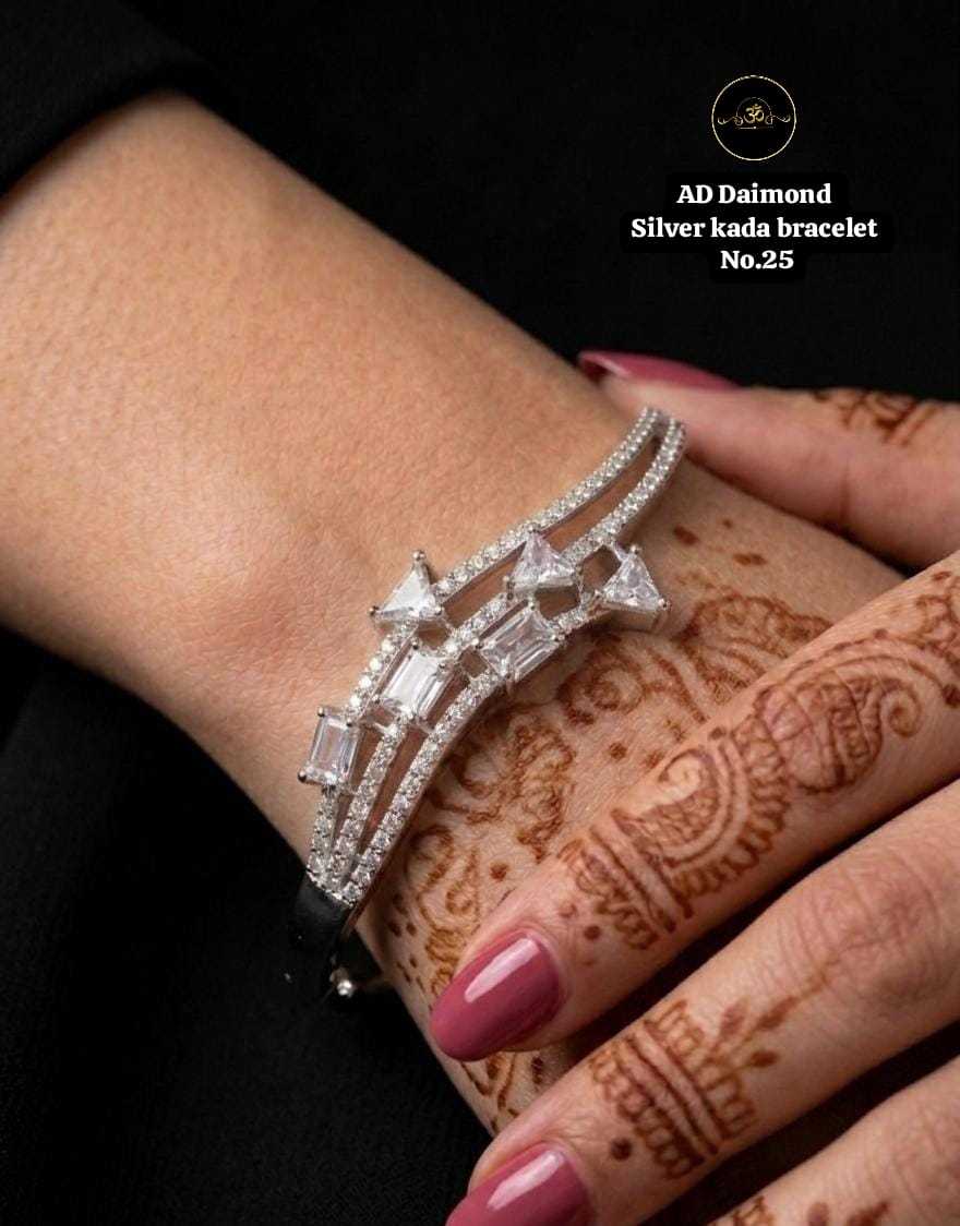 YNF Wholesale Brass AD Diamond Bracelet KESH127 040 | Surat Manufacturer