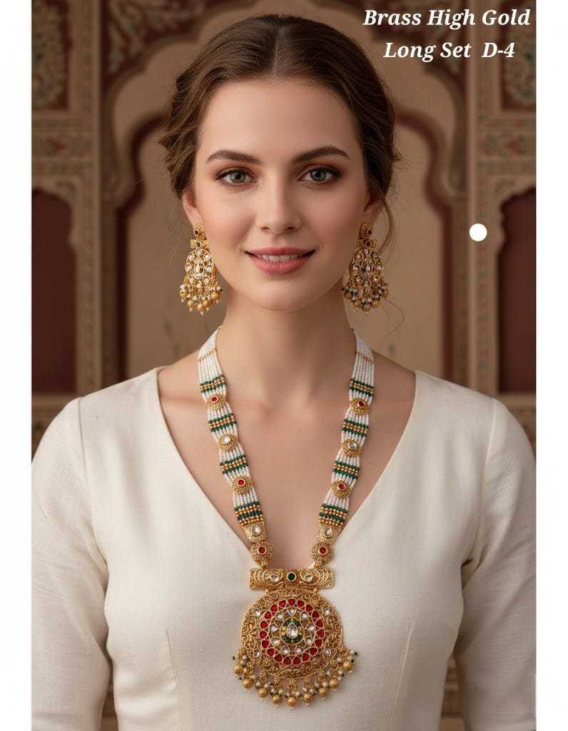 YNF Wholesale Brass Necklaces Set KESH193 243 | Surat Manufacturer