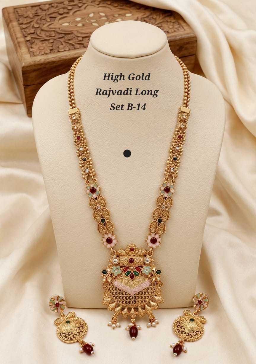 YNF Wholesale Brass Necklaces Set KESH193 244 | Surat Manufacturer