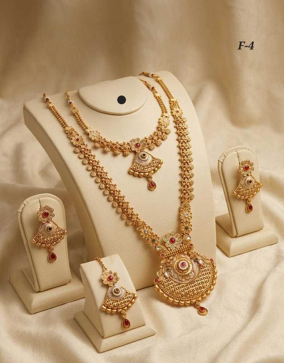 YNF Wholesale Brass Necklaces Set KESH193 248 | Surat Manufacturer