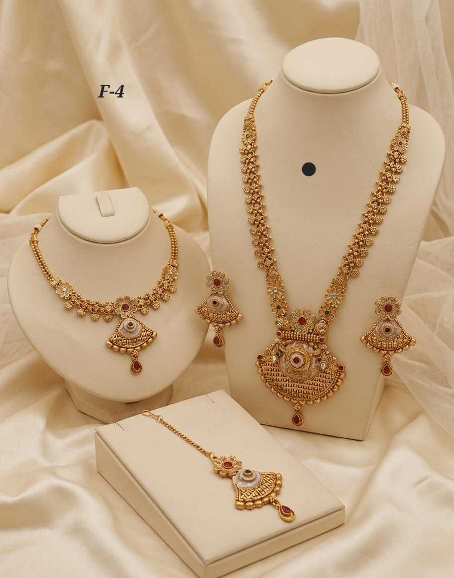YNF Wholesale Brass Necklaces Set KESH193 248 | Surat Manufacturer