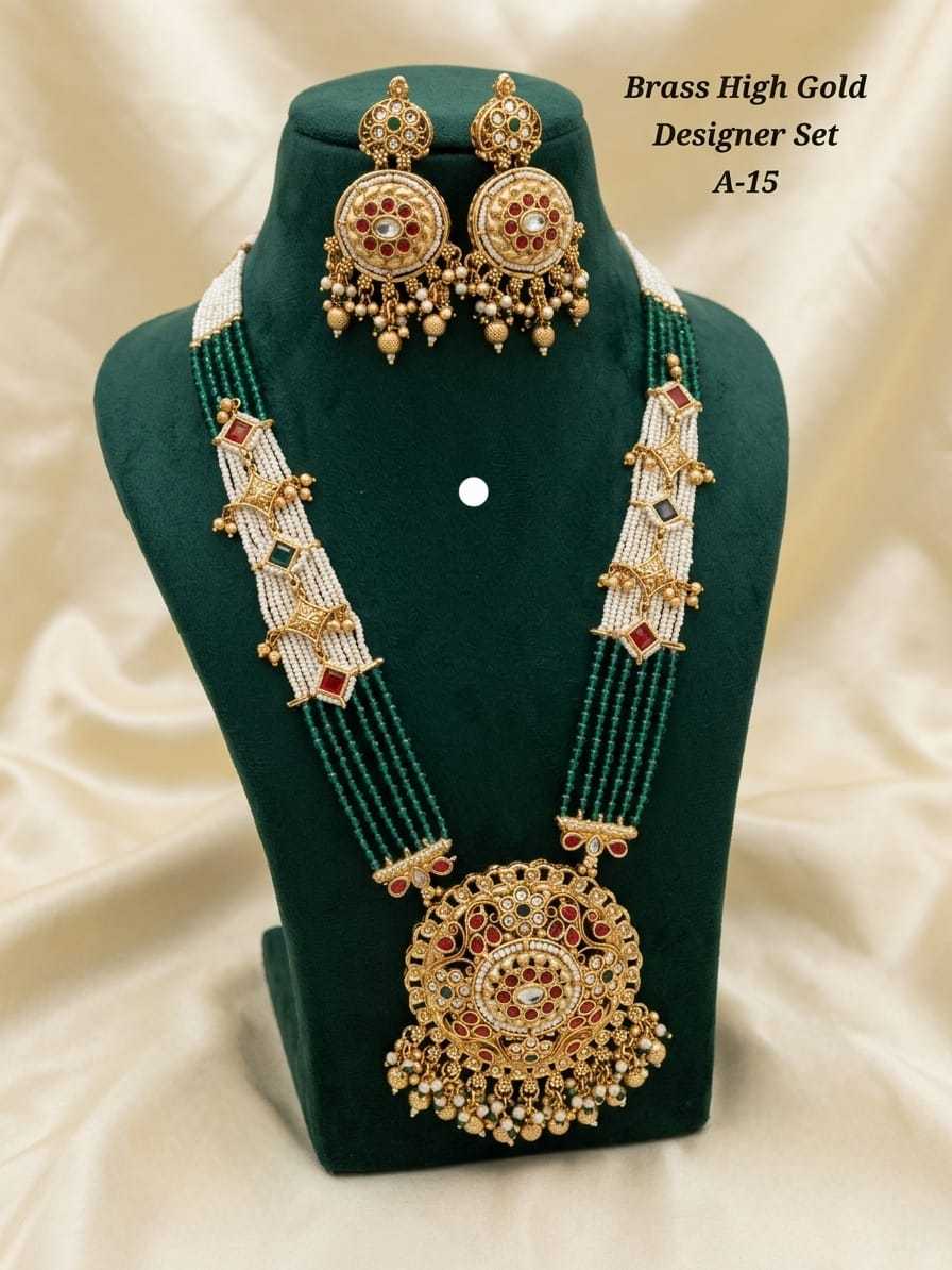 YNF Wholesale Brass Fancy Mala Necklaces KESH193 249 | Surat Manufacturer