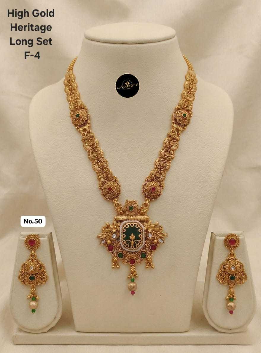 YNF Wholesale Brass Kundan Necklace Set KESH127 00 2 | Surat Manufacturer