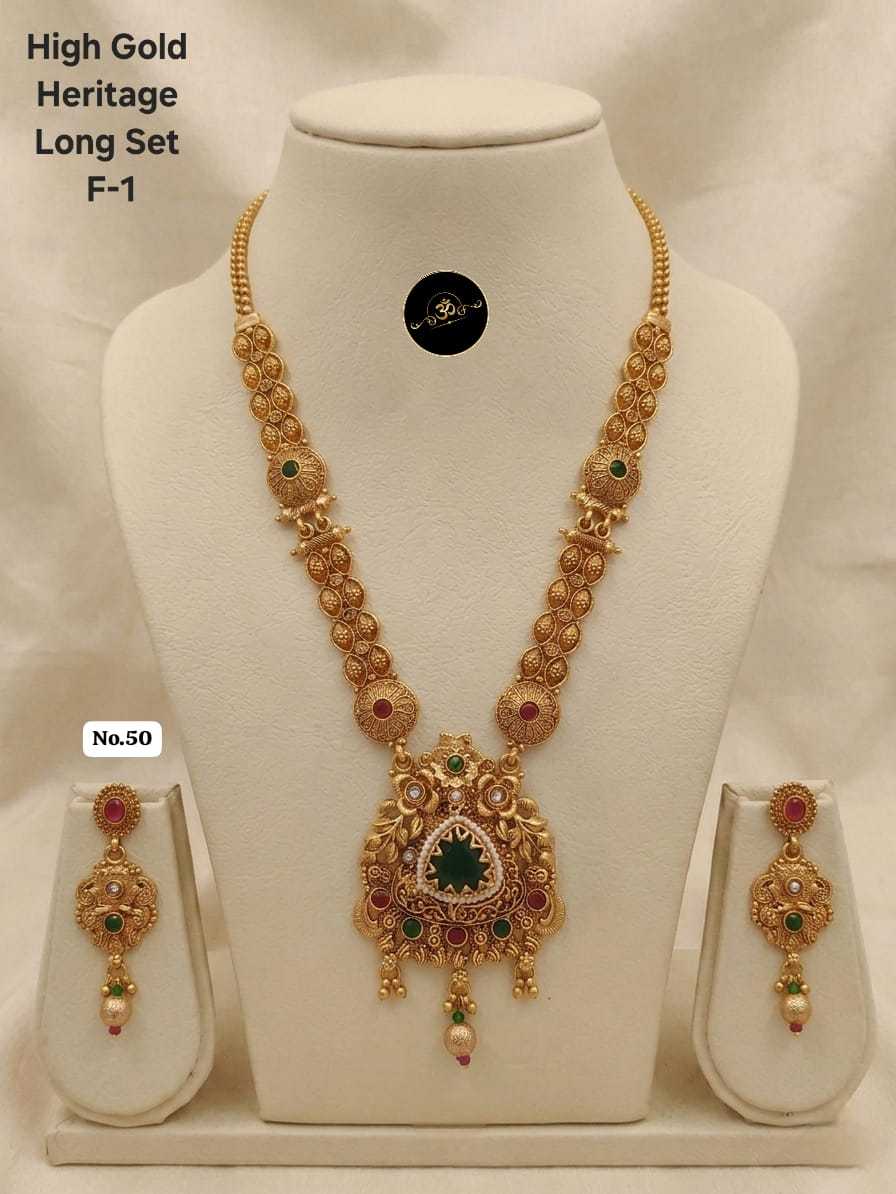 YNF Wholesale Brass Kundan Necklace Set KESH127 00 2 | Surat Manufacturer