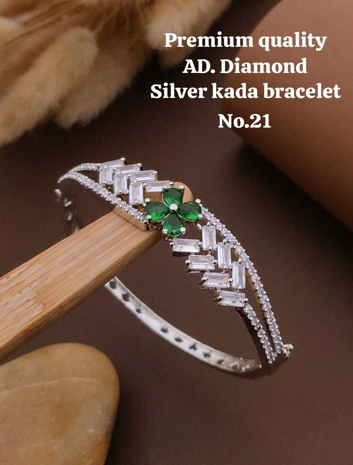 YNF Wholesale Brass AD Diamond Bracelet KESH127 010 | Surat Manufacturer