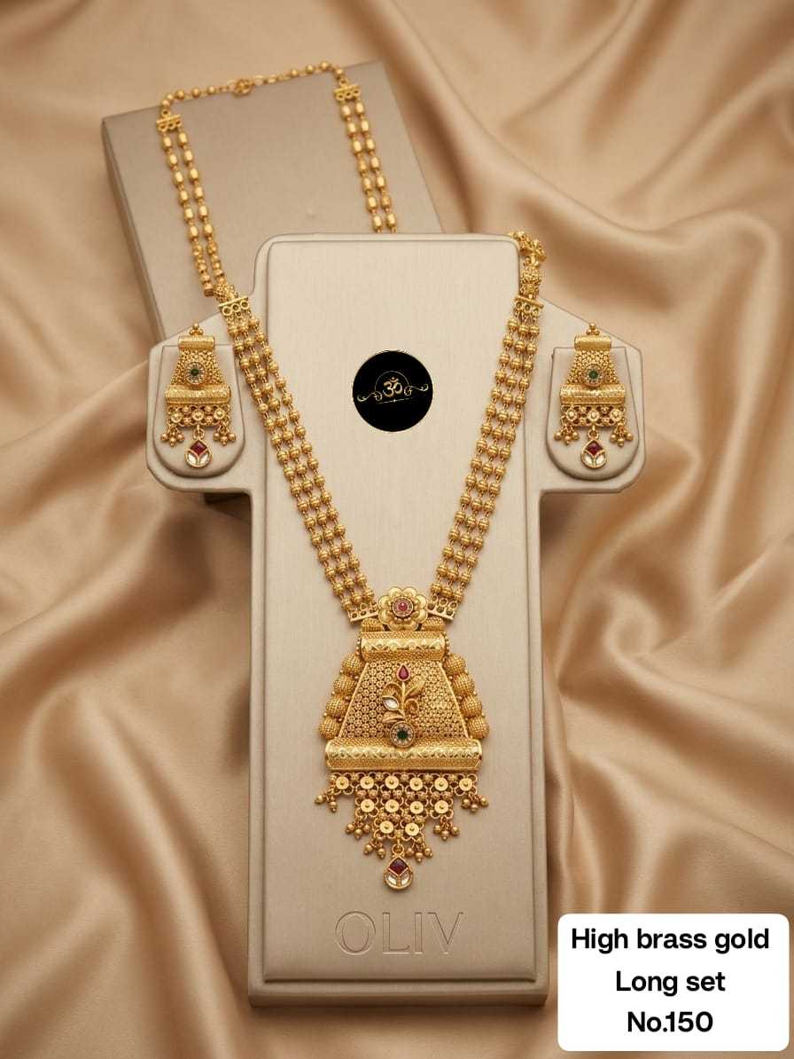 YNF Wholesale Brass Long Sets KESH127 024 | Surat Manufacturer