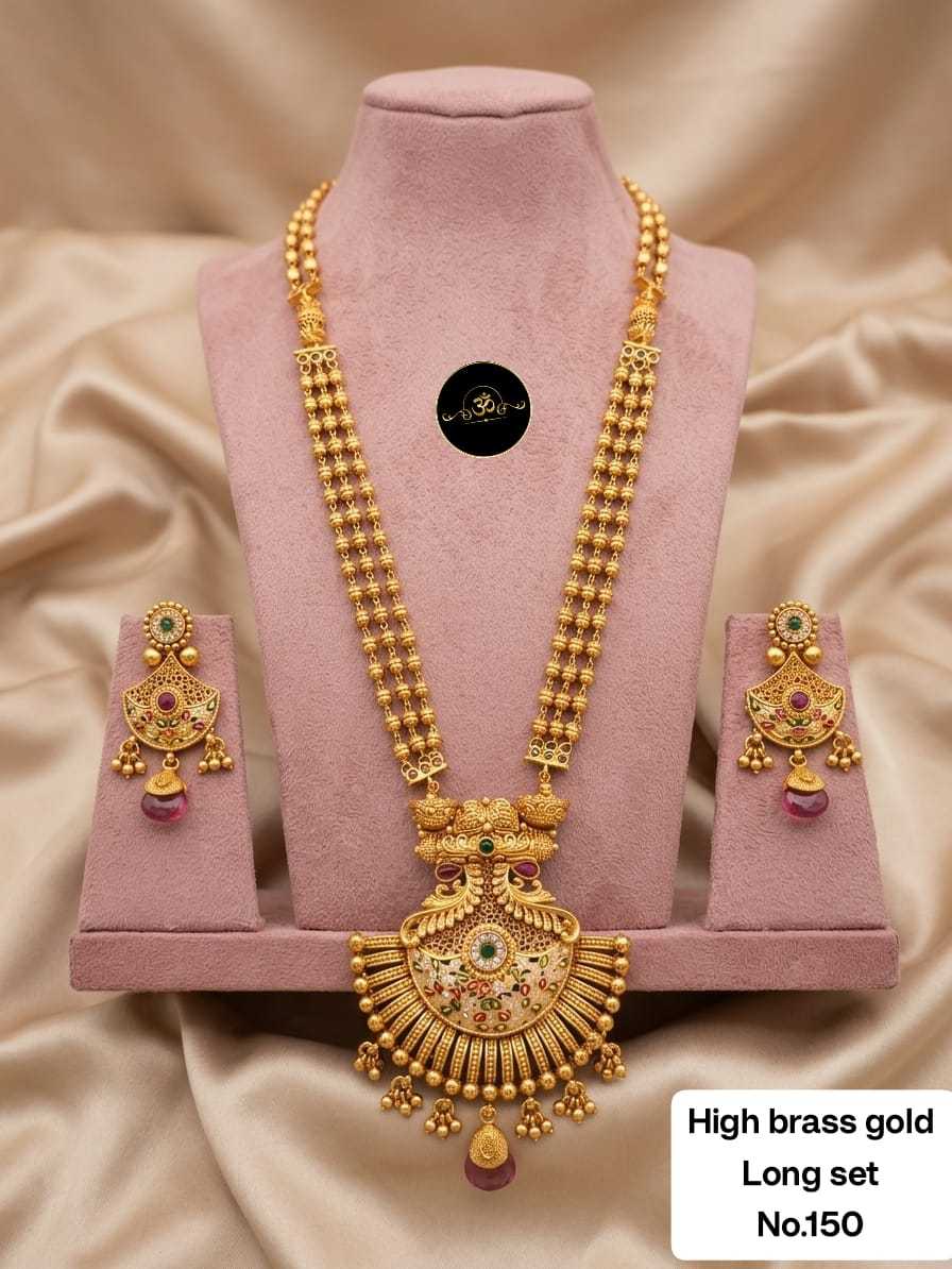 YNF Wholesale Brass Long Sets KESH127 024 | Surat Manufacturer