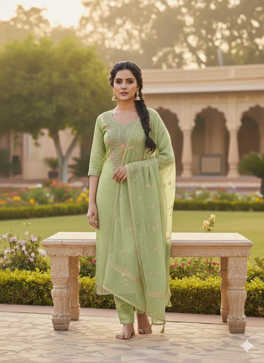 YNF Wholesale Chanderi Soft Embroidery Suits KESH648 1532 | Surat Manufacturer