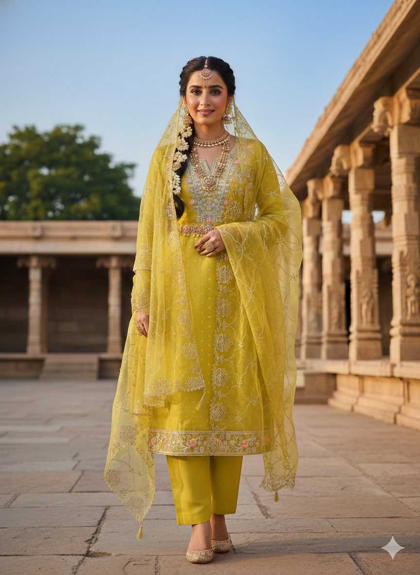 YNF Wholesale Chanderi Soft Embroidery Suits KESH648 1532 | Surat Manufacturer