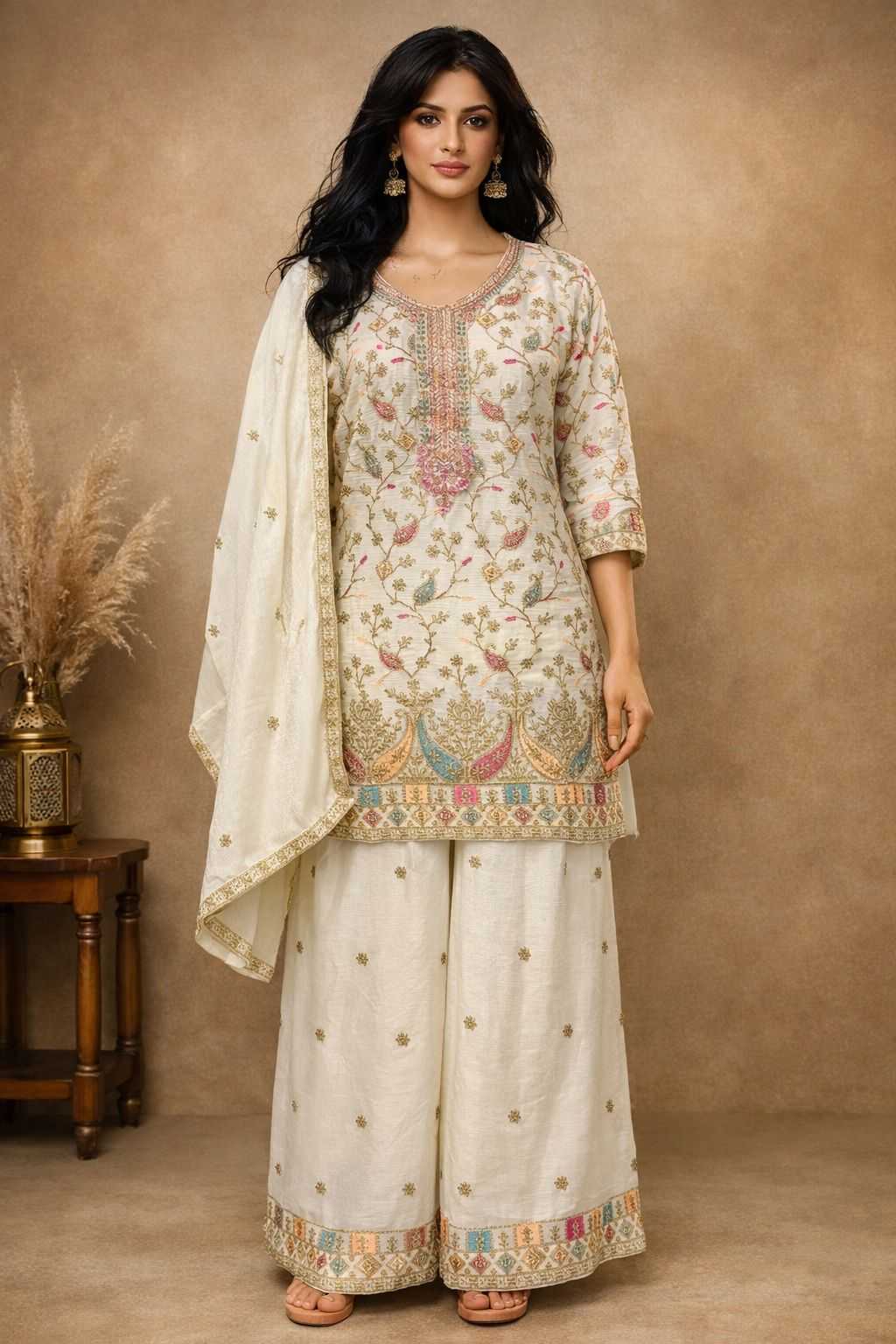 YNF Wholesale Chinon Designer Suits KESH745 5103 | Surat Manufacturer