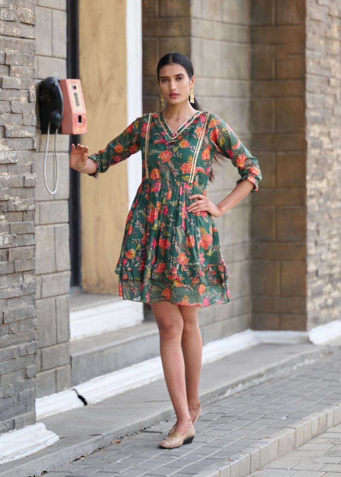 YNF Wholesale Cotton One Piece Dress KESH448 VICTORIA VOL-2 | Surat Manufacturer