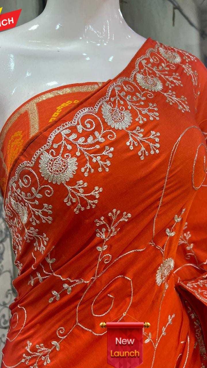 YNF Wholesale Cotton Party Wear Sarees RIN102 0018 | Surat Manufacturer