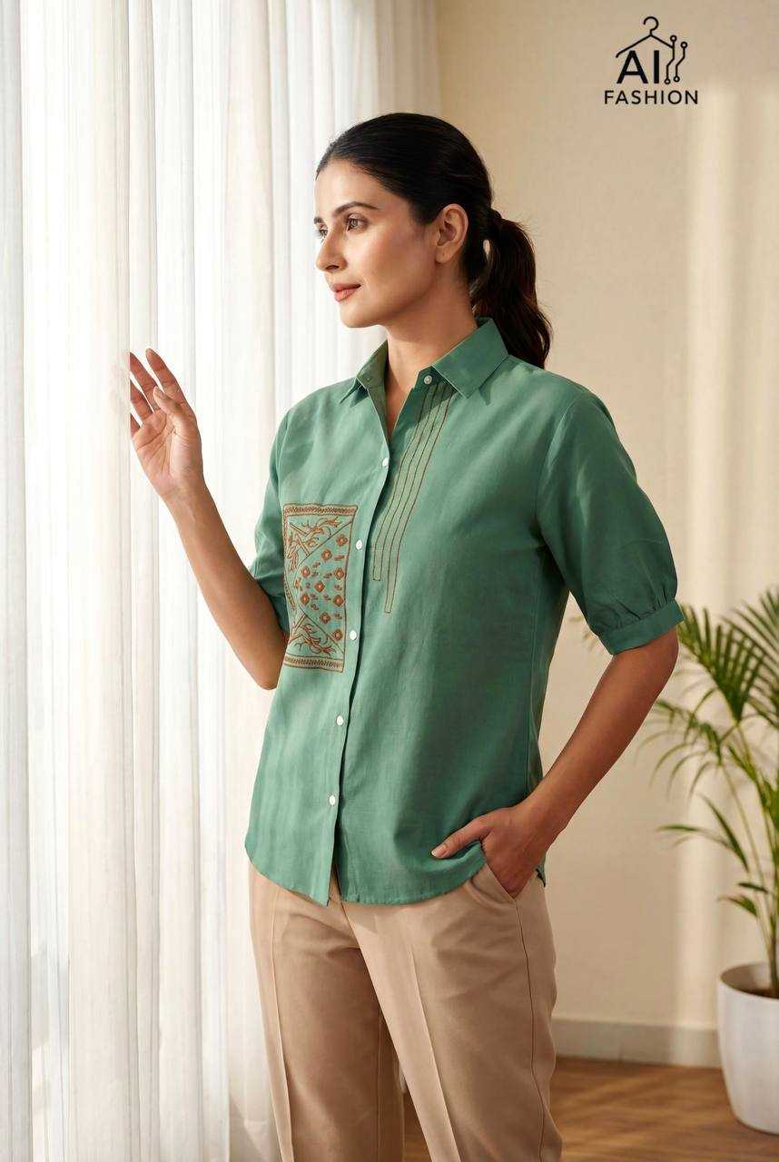 YNF Wholesale Cotton Women Shirts RIN125 Classy | Surat Manufacturer