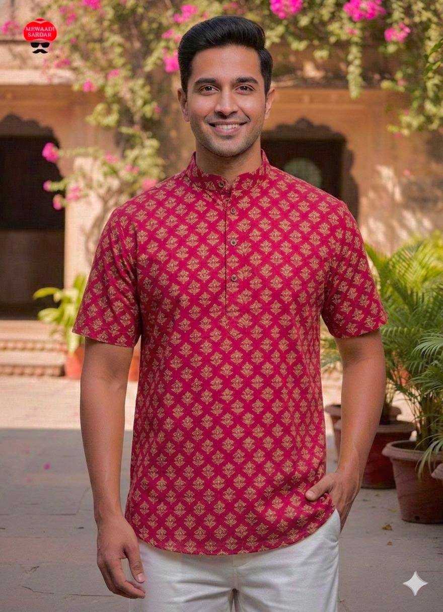 YNF Wholesale Cotton Men Cotton Kurta RIN125 Summer | Surat Manufacturer
