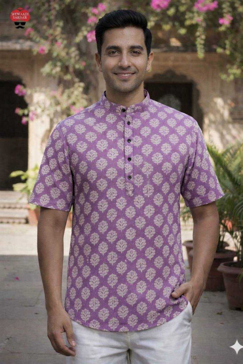 YNF Wholesale Cotton Men Cotton Kurta RIN125 Summer | Surat Manufacturer