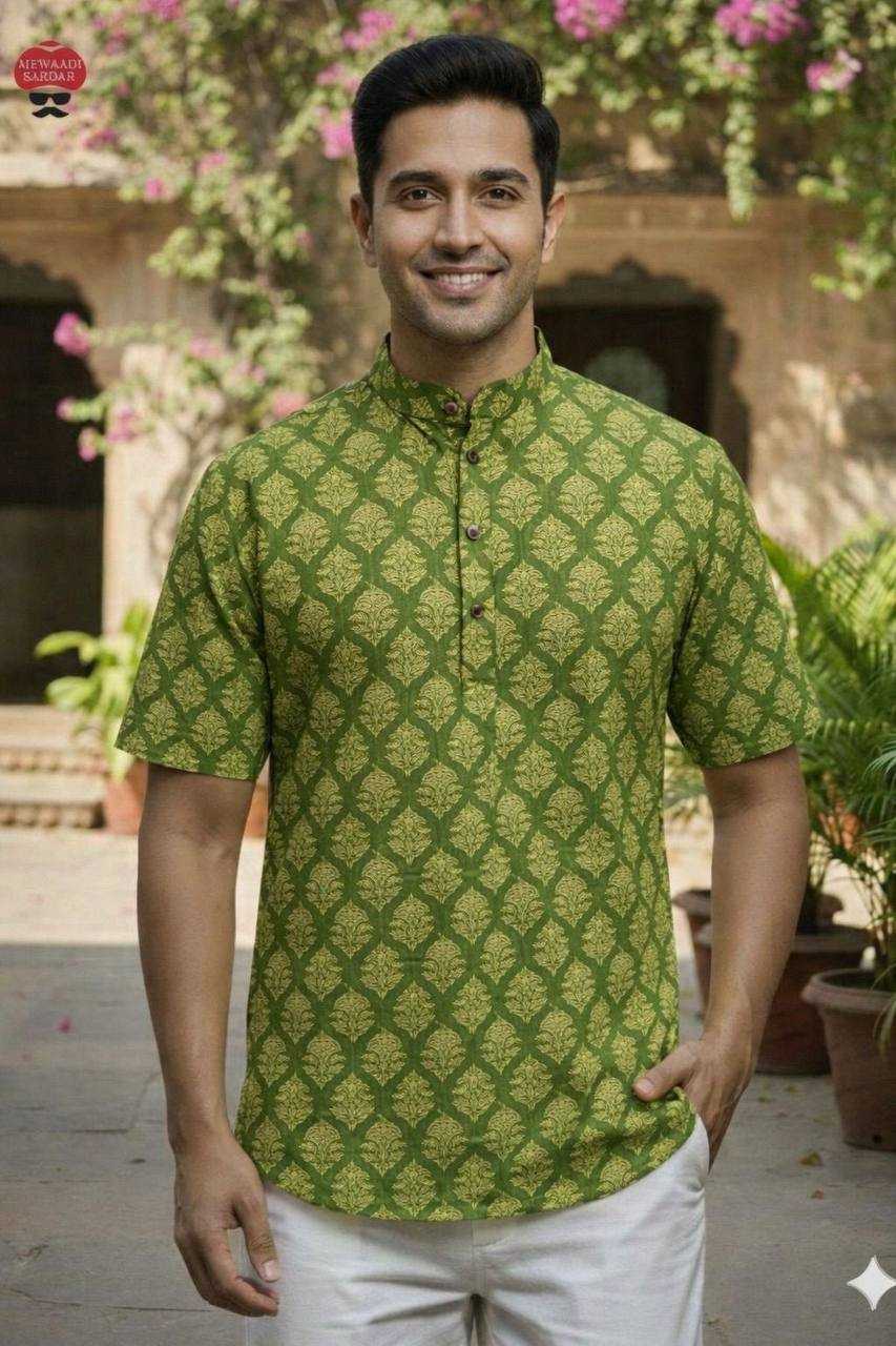 YNF Wholesale Cotton Men Cotton Kurta RIN125 Summer | Surat Manufacturer