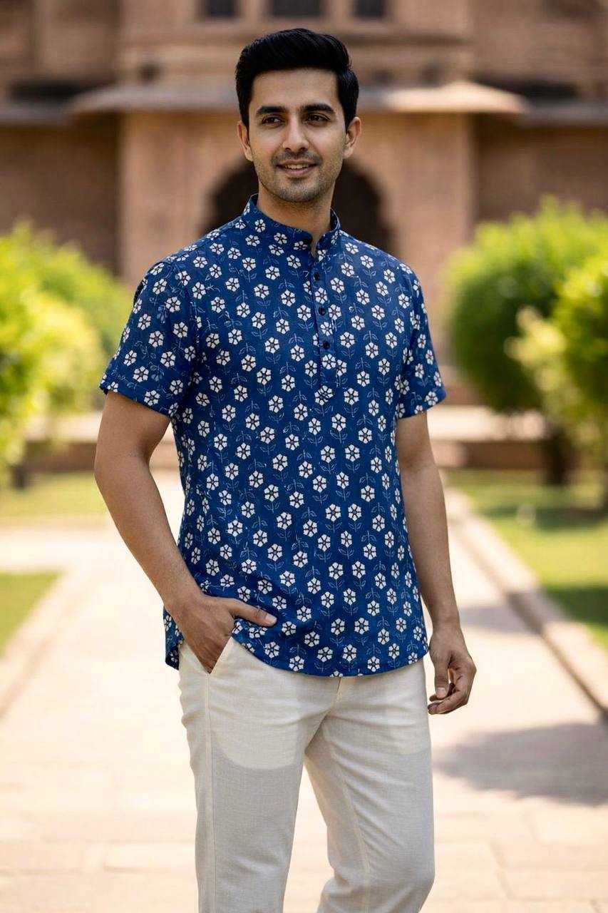 YNF Wholesale Cotton Men Cotton Kurta RIN125 Summer | Surat Manufacturer