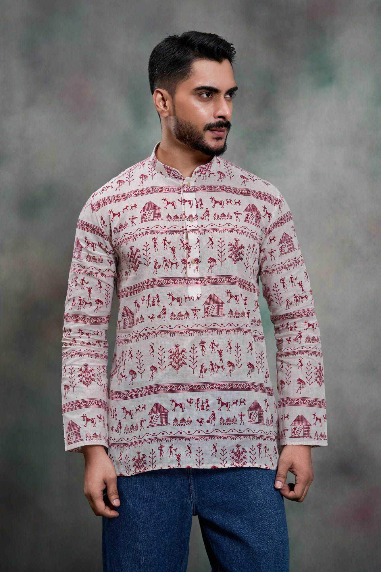 YNF Wholesale Cotton Mens Kurtas RIN223 series-3688-to-3693 | Surat Manufacturer