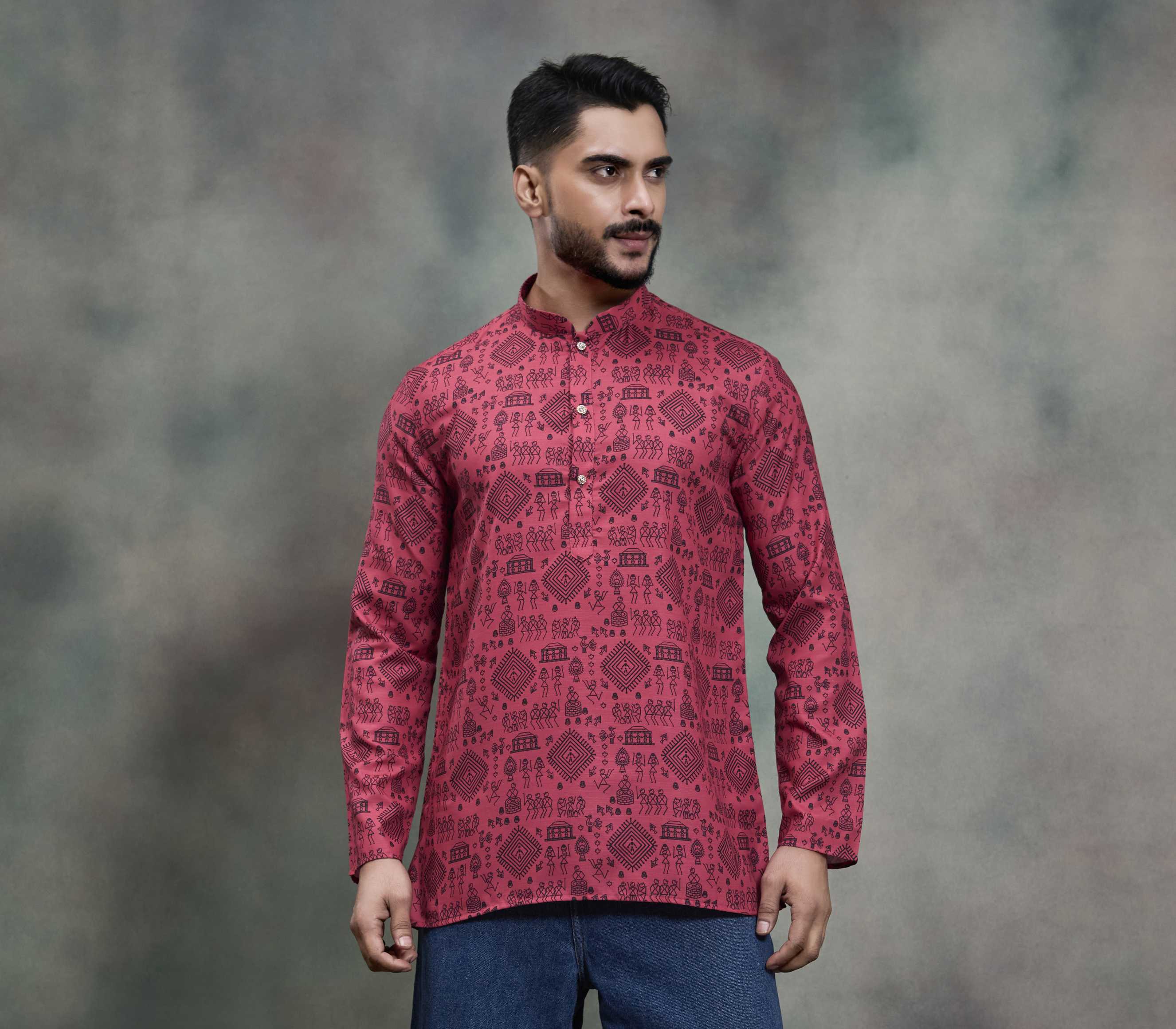 YNF Wholesale Cotton Mens Kurtas RIN223 series-3688-to-3693 | Surat Manufacturer