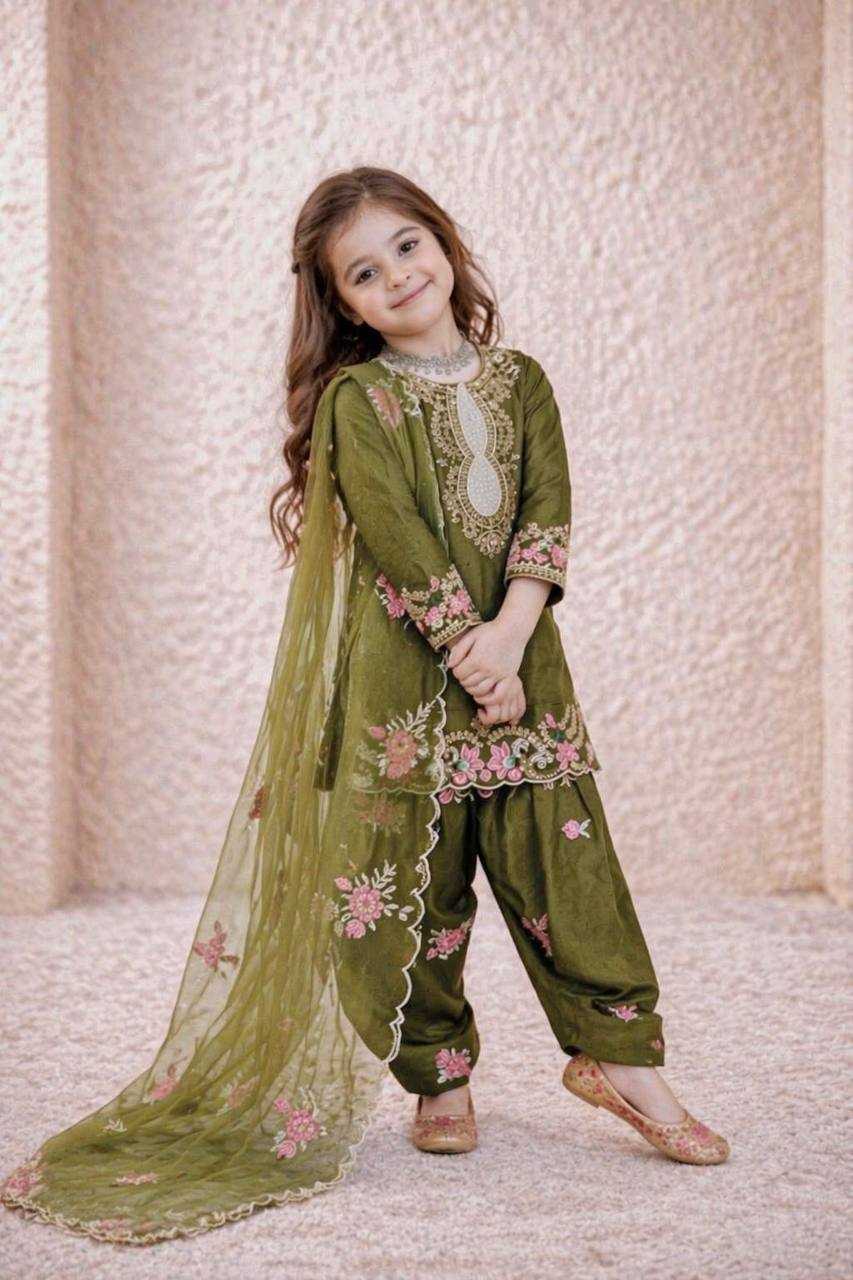 YNF Wholesale Crepe Kids Top & Pant RIN234 245 | Surat Manufacturer