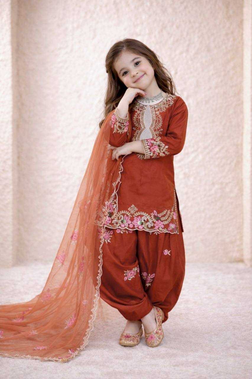 YNF Wholesale Crepe Kids Top & Pant RIN234 245 | Surat Manufacturer