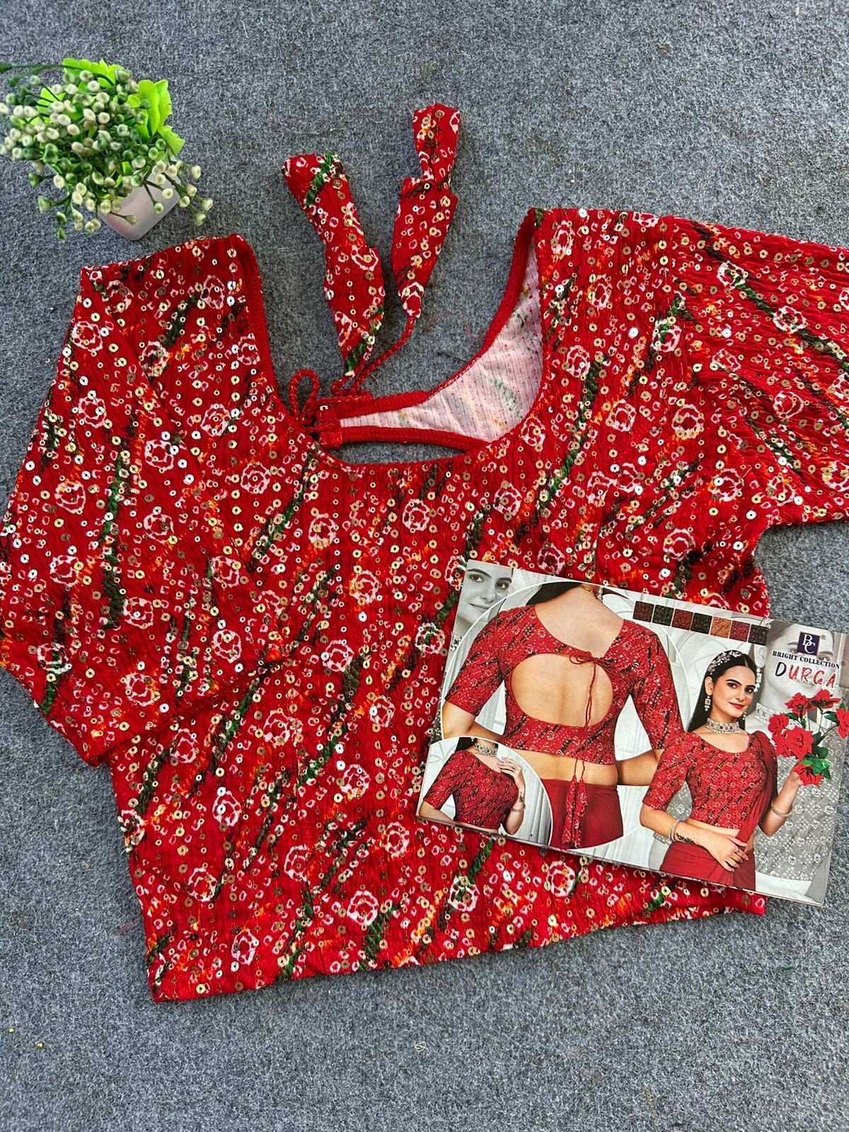 YNF Wholesale Crunchi Printed Blouse KESH426 VEDA | Surat Manufacturer
